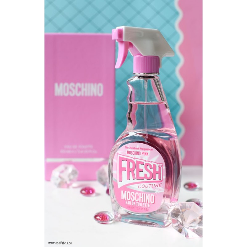 fresh couture pink moschino
