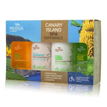 MUSSA PACK VIAGEM SPA EXPERIENCE 4X80ml